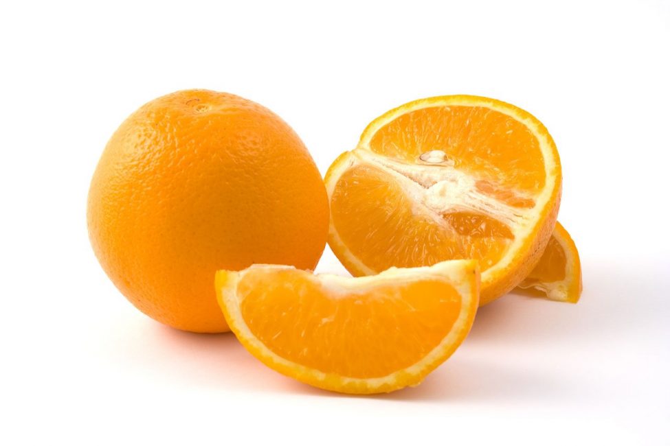 cut orange