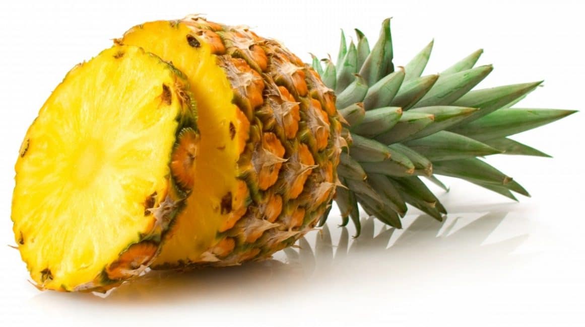 dessus d'ananas