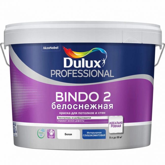 Οι βαφές Dulux είναι θιξοτροπικές, εύκαμπτες και εξαιρετικά αδιαφανείς.