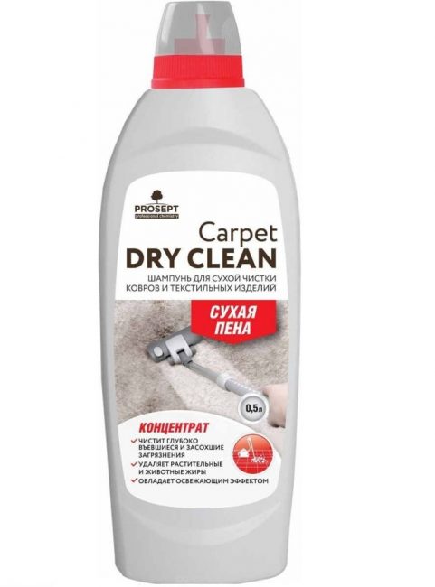 Halıların kuru temizlemesi için araçlar Prosept Carpet DryClean