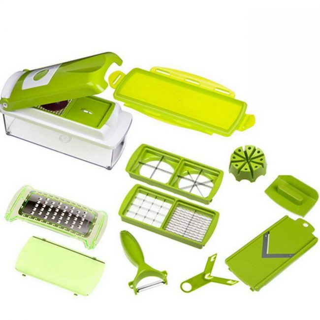 Set di ugelli e piattaforma-base del dispositivo Salad Gourmet TK 0029 BRADEX