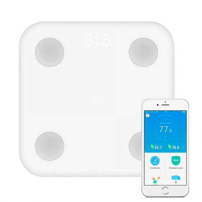 المقاييس الذكية من العلامة التجارية الصينية Xiaomi Mi Body Composition Scale 2